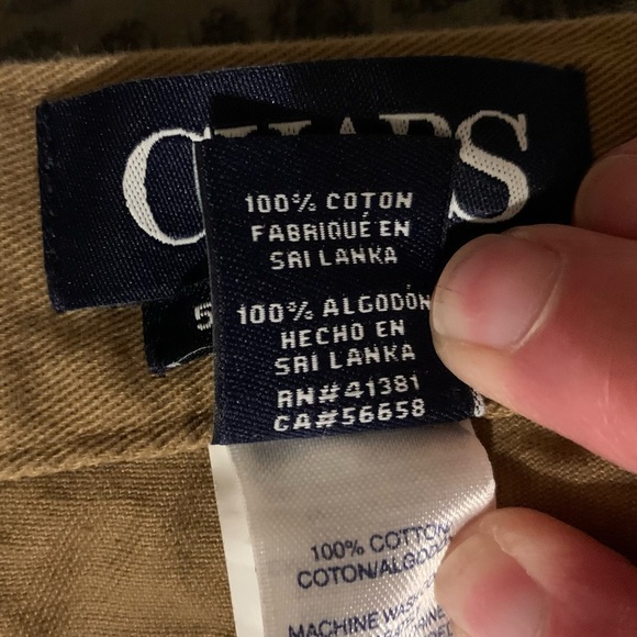 Chaps Mens Five Pocket Twill Pants, 40Wx 32L, Bronze Color, Worn Once - Picture 12 of 12